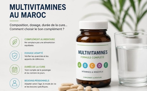 Multivitamines au Maroc : ce qu’elles contiennent vraiment et comment choisir sans se laisser piéger