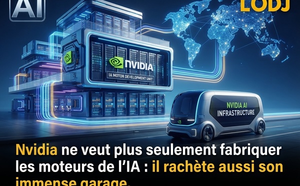 Nvidia ne veut plus seulement fabriquer les moteurs de l’IA : il rachète aussi son immense garage