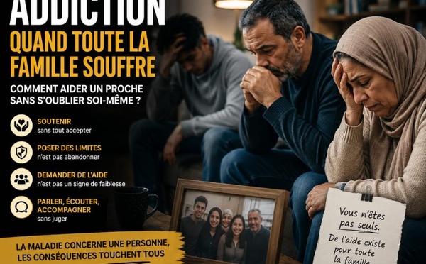 Quand l’addiction touche une famille : aimer un proche sans devenir prisonnier de sa dépendance