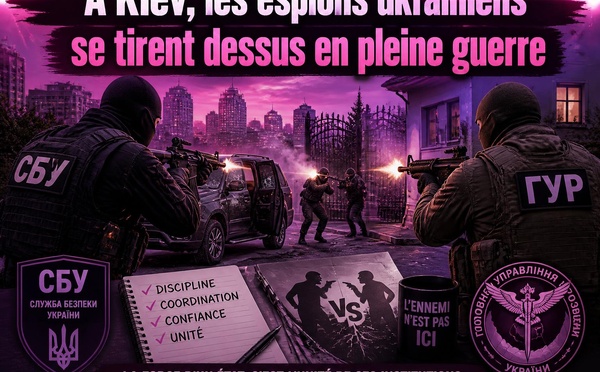À Kiev, les espions ukrainiens se tirent dessus en pleine guerre