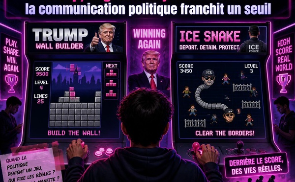 Trump, migrants et jeux d’arcade : la communication politique franchit un seuil