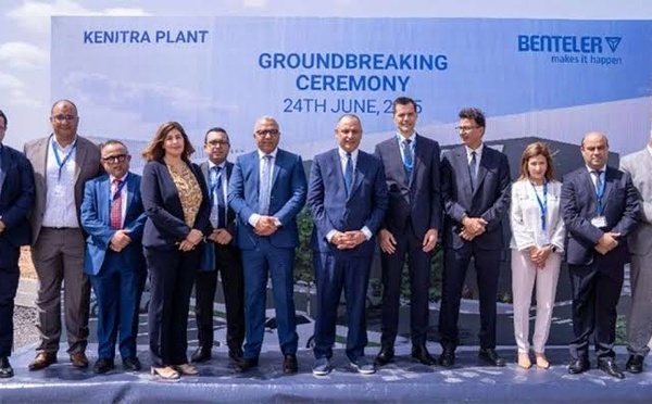 Benteler à Kénitra : une nouvelle usine de composants et plus de 300 emplois