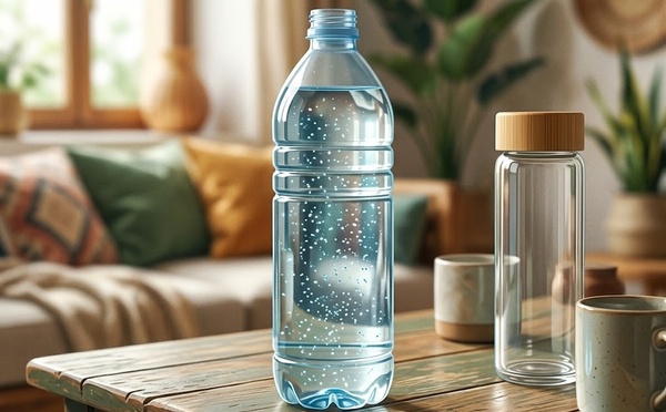 Eau en bouteille : ces particules invisibles qui s’invitent dans votre verre