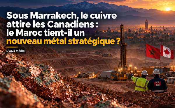 ​Sous Marrakech, le cuivre attire les Canadiens : le Maroc tient-il un nouveau métal stratégique ?