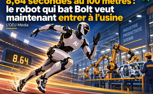 8,64 secondes au 100 mètres : le robot qui bat Bolt veut maintenant entrer à l’usine