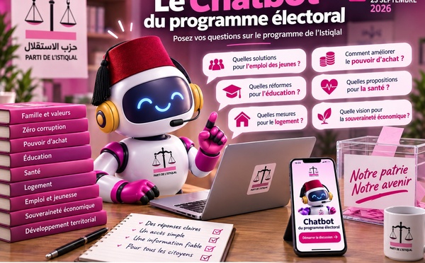 L’ODJ Media lance un chatbot pour décrypter le programme électoral de l’Istiqlal