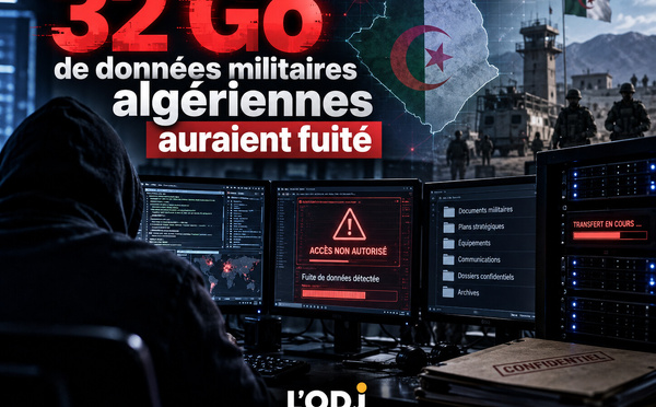 32 Go de données militaires algériennes auraient fuité 