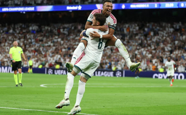 Liga : le Real Madrid se relance dans le derby, Mbappé signe un doublé
