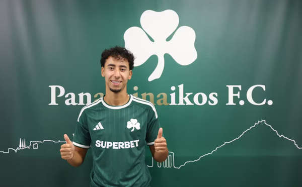 Anass Salah-Eddine rejoint officiellement le Panathinaïkós en prêt