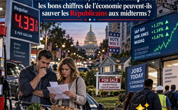Revenus record, Bourse et Emploi : les bons chiffres de l’économie peuvent-ils sauver les Républicains aux midterms ?