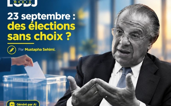 23 septembre : des élections sans choix ?