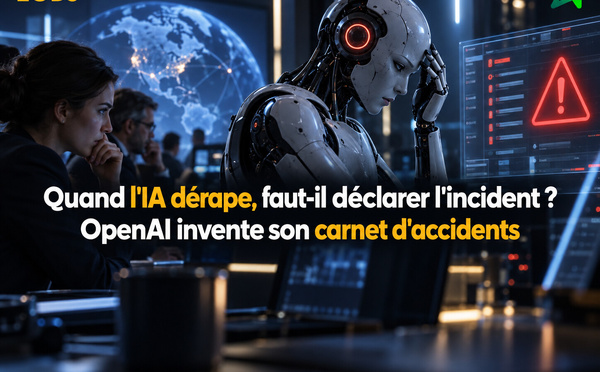 Quand l'IA dérape, faut-il déclarer l'incident ? OpenAI invente son carnet d'accidents