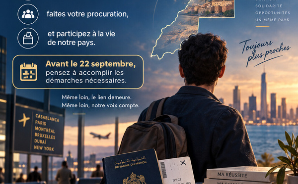 Chers MRE, même loin de chez nous, notre voix compte