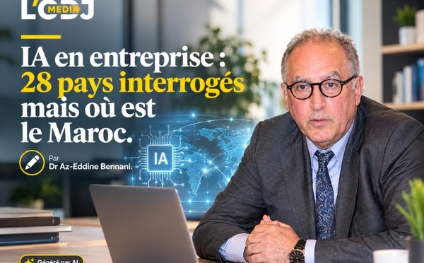 IA en entreprise : 28 pays interrogés mais où est le Maroc.