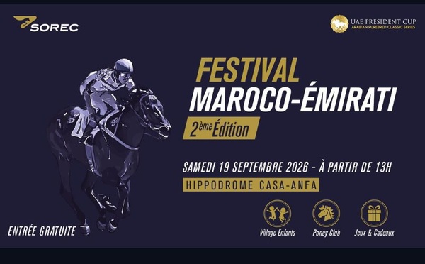 Courses hippiques : Le UAE Moroccan Festival fait son grand retour à l'hippodrome de Casa-Anfa