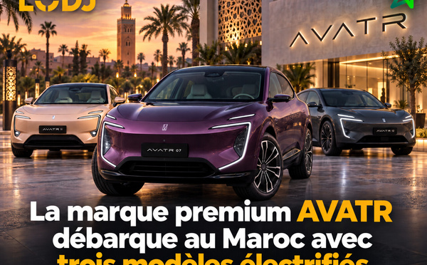 La marque premium AVATR débarque au Maroc avec trois modèles électrifiés