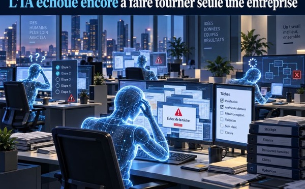 L’IA échoue encore à faire tourner seule une entreprise, mais elle apprend vite le métier