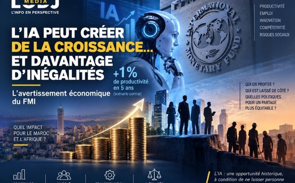 Avertissement économique du FMI : L’IA peut créer de la croissance… et davantage d’inégalités