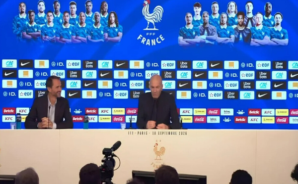 Équipe de France : Zinédine Zidane dévoile sa première liste