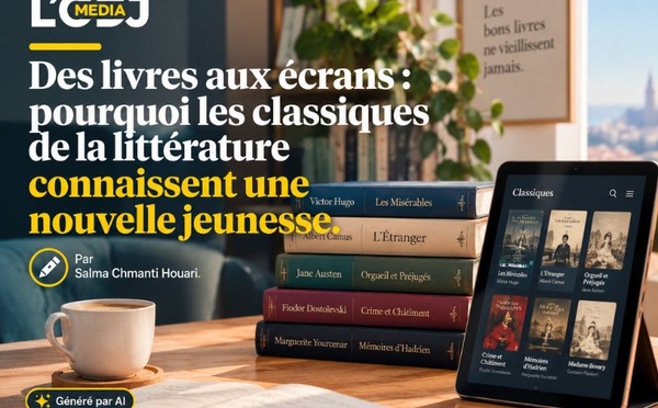 Des livres aux écrans : pourquoi les classiques de la littérature connaissent une nouvelle jeunesse.