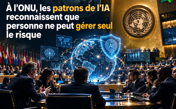 À l’ONU, les patrons de l’IA reconnaissent que personne ne peut gérer seul le risque