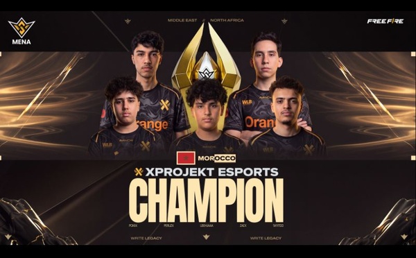 Esport / Free Fire : l'équipe marocaine xProjekt Esports sur le toit du Moyen-Orient et en route pour les Mondiaux