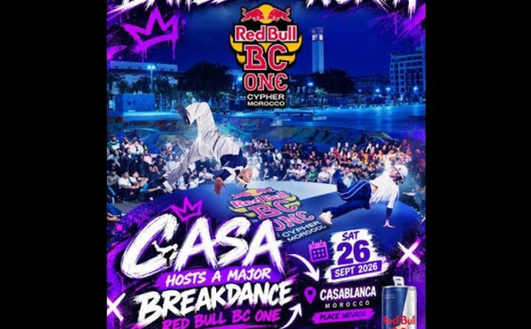 Red Bull BC One 2026 : B-Boy Billy et B-Girl El Mamouny sacrés champions du Maroc de Breaking