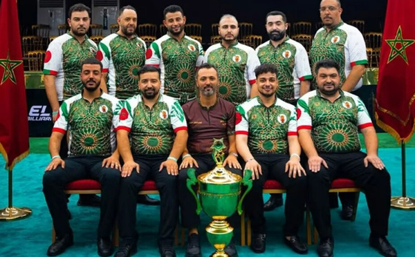 Billard : le Maroc décroche le titre mondial à Marrakech