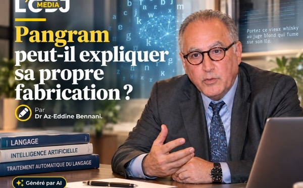Pangram peut-il expliquer sa propre fabrication ?