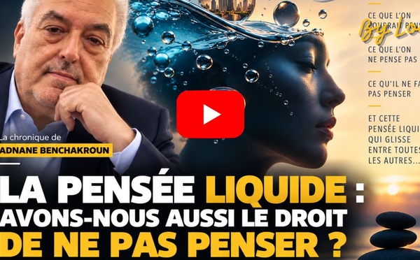 [vidéo] : ​La pensée liquide : avons-nous aussi le droit de ne pas penser ?