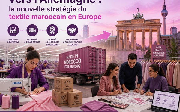 Vers l’Allemagne : la nouvelle stratégie du textile marocain en Europe