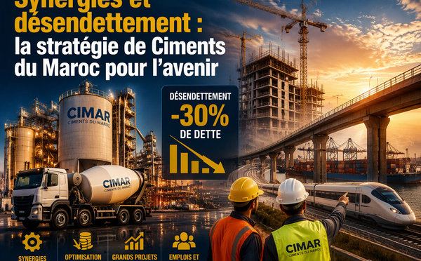 Synergies et désendettement : la stratégie de Ciments du Maroc pour l’avenir