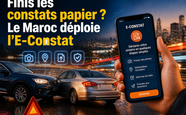 Finis les constats papier ? Le Maroc déploie l’E-Constat