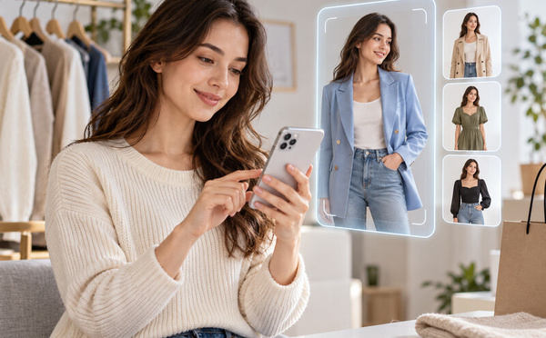 ChatGPT joue les cabines d’essayage : avant d’acheter, on teste désormais son look avec l’IA