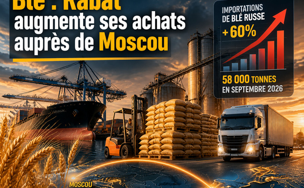 Blé : Rabat augmente ses achats auprès de Moscou
