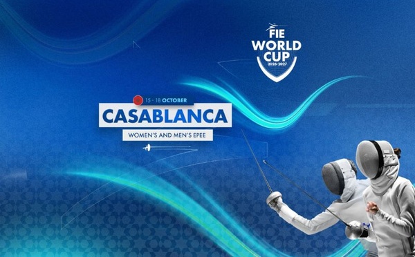 Casablanca accueille la Coupe du Monde d’Épée Hommes et Dames 2026