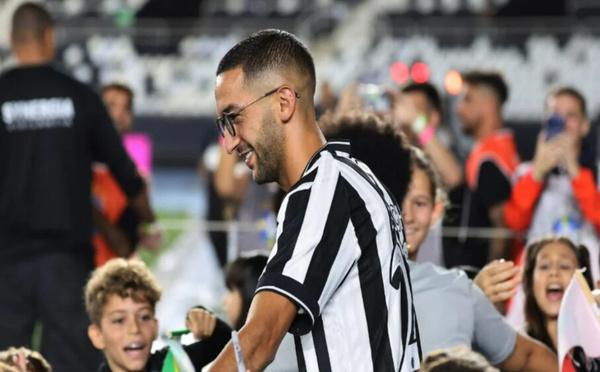Botafogo : l’effet Hakim Ziyech dépasse les frontières du Brésil
