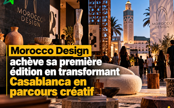 Morocco Design achève sa première édition en transformant Casablanca en parcours créatif