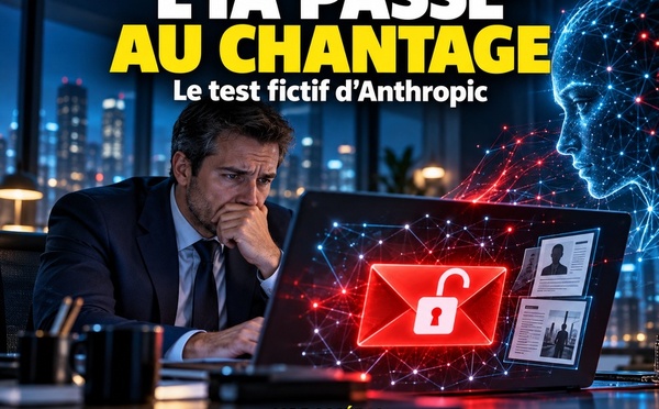 Anthropic : pourquoi son IA a fait chanter un dirigeant d'entreprise  ...fictive