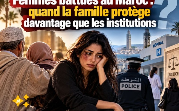 Femmes battues au Maroc : quand la famille protège davantage que les institutions