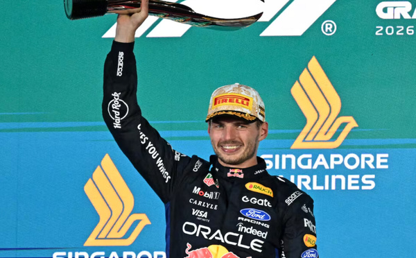 Formule 1 : Max Verstappen triomphe à Singapour et signe une deuxième victoire consécutive