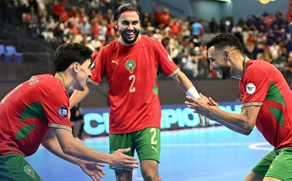 Futsal : la CAF salue la démonstration du Maroc face à l’Algérie