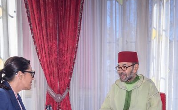 "Sa Majesté le Roi Mohammed VI a reçu mercredi 14 octobre 2026, au Palais Royal à Rabat, Mme Fatima Ezzahra El Mansouri, Cheffe du gouvernement chargée de la formation du nouveau gouvernement.