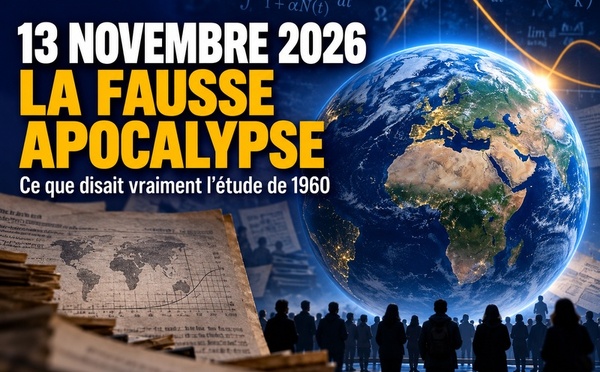 Fin du monde le 13 novembre 2026 : ce que disait vraiment l’étude de 1960