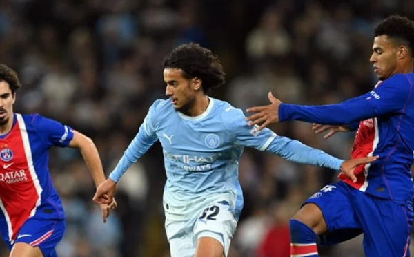 Ligue des champions : Ayyoub Bouaddi brille malgré la défaite de Manchester City face au PSG