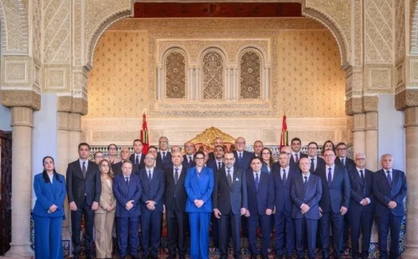 SM le Roi préside la cérémonie de nomination des membres du nouveau Gouvernement