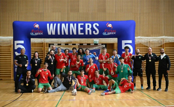 Futsal : les Lionceaux de l’Atlas U21 remportent la Futsal Week Men’s October Cup 2026