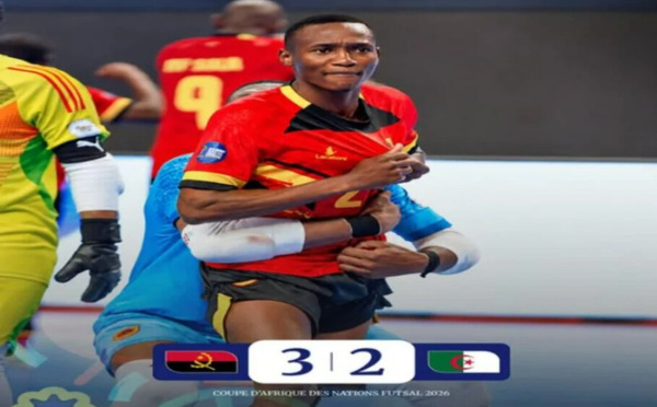 CAN de futsal 2026 : l’Angola renverse l’Algérie