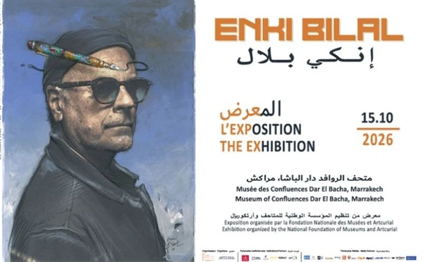 Marrakech : l’univers futuriste d’Enki Bilal s’expose pour la première fois au Maroc