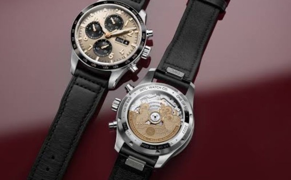 IWC célèbre le Nouvel An chinois 2027 avec un chronographe doré en édition limitée